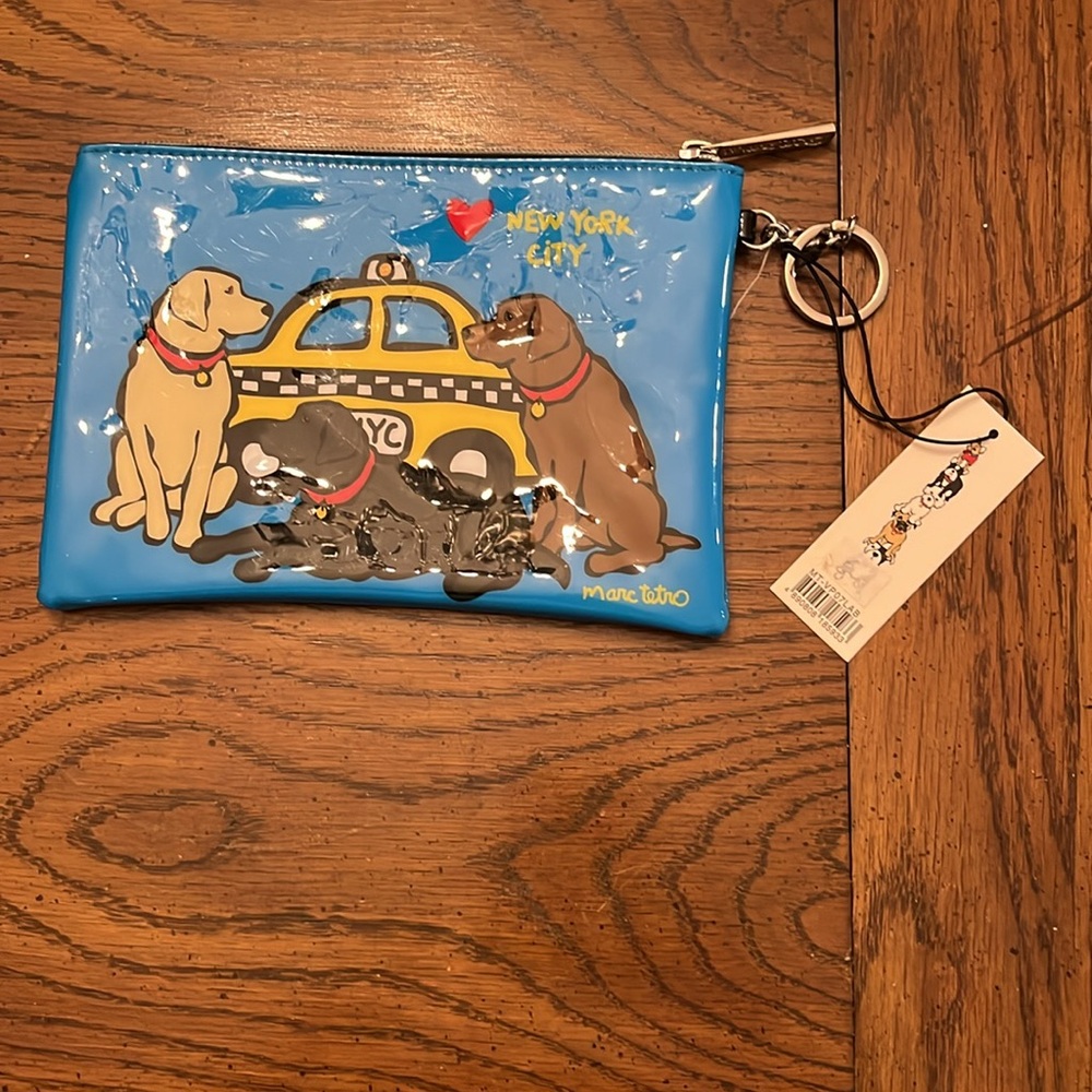 Marc Tetro NYC Labs Zip Pouch, NWT - Picture 2 of 13